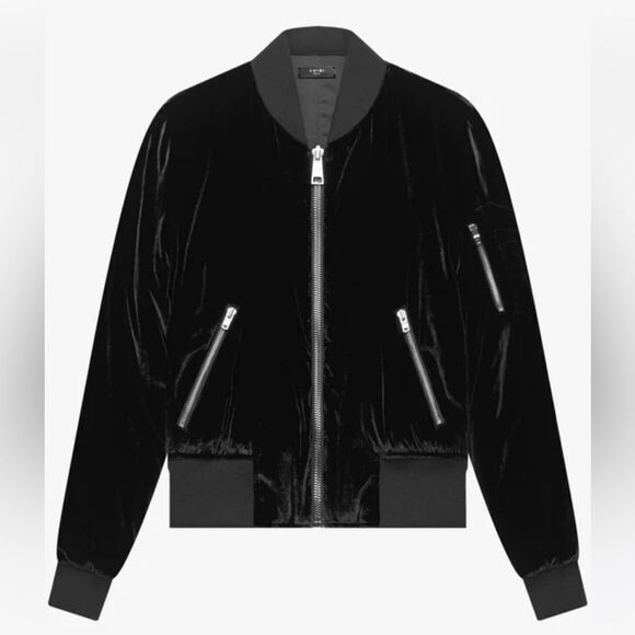 Amiri velour bomber jacket - Picture 2 of 16